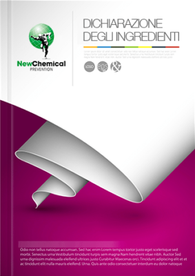 Dichiarazione degli ingredienti contenuti nei prodotti NewChemical