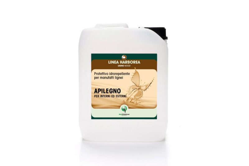 Apilegno: protettivo idrorepellente per legno interno ed esterno 