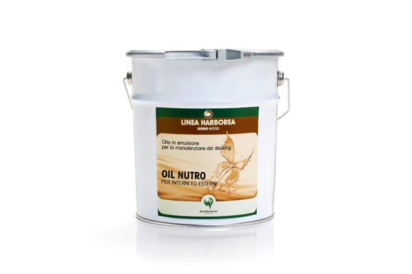 Oil Nutro: olio manutentore per legno interno ed esterno