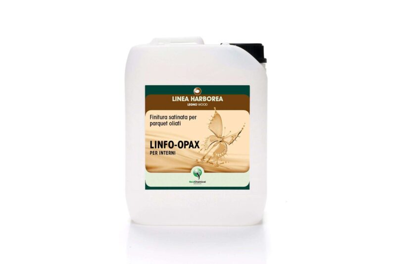 Finitura satinata Linfo-Opax per parquet oliati interni