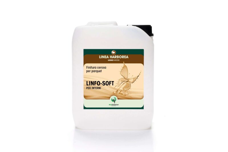 Linfo-Soft: finitura protettiva per parquet, effetto setoso