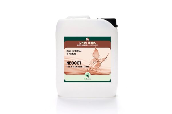 Neocot: cera protettiva di finitura per interni ed esterni