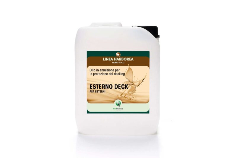 Esterno Deck: olio naturale per protezione decking esterno