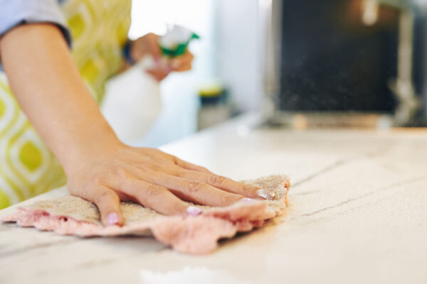 Pulizia della casa e salute della pelle