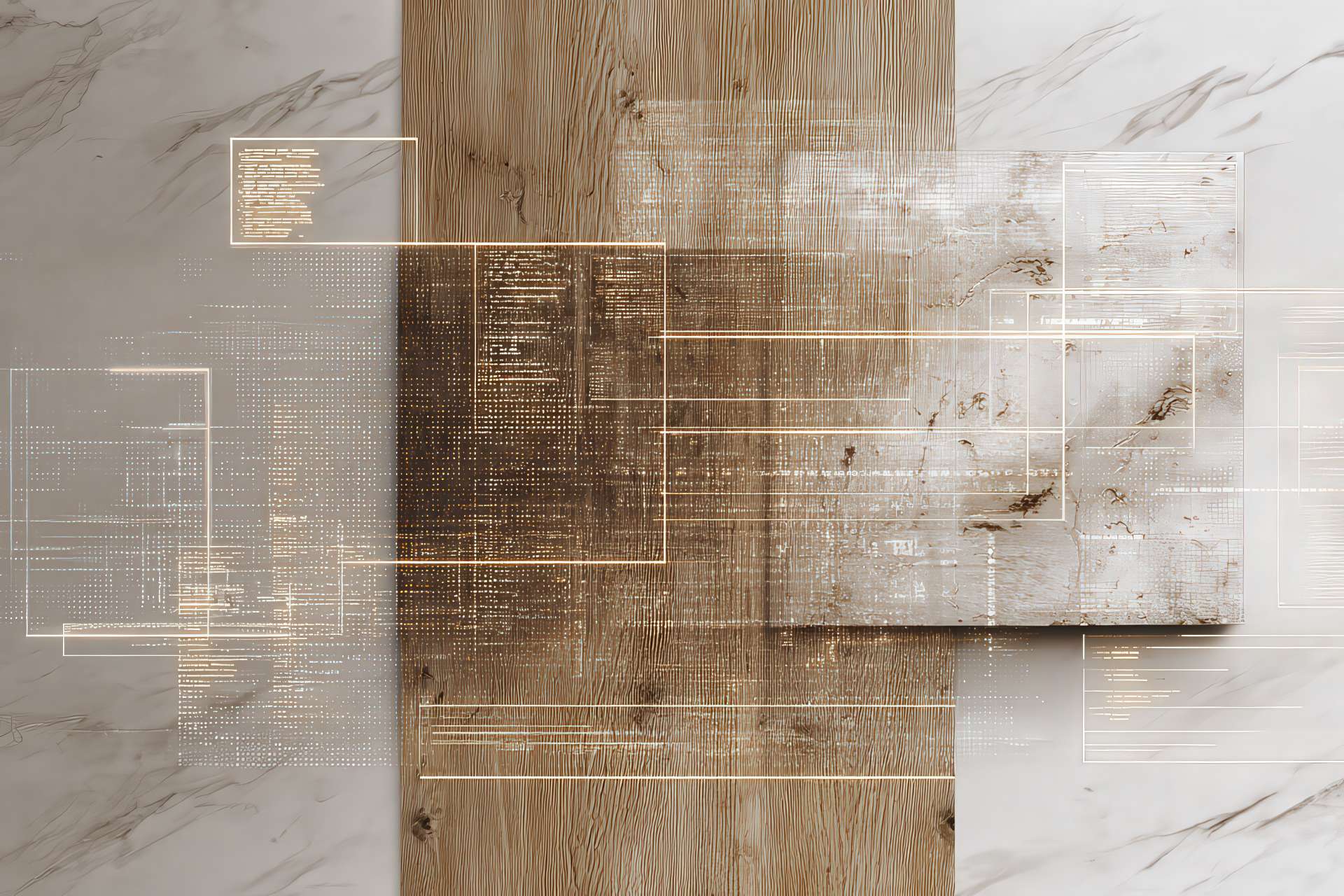 Interfaccia trasparente che rappresenta la chiarezza nella privacy