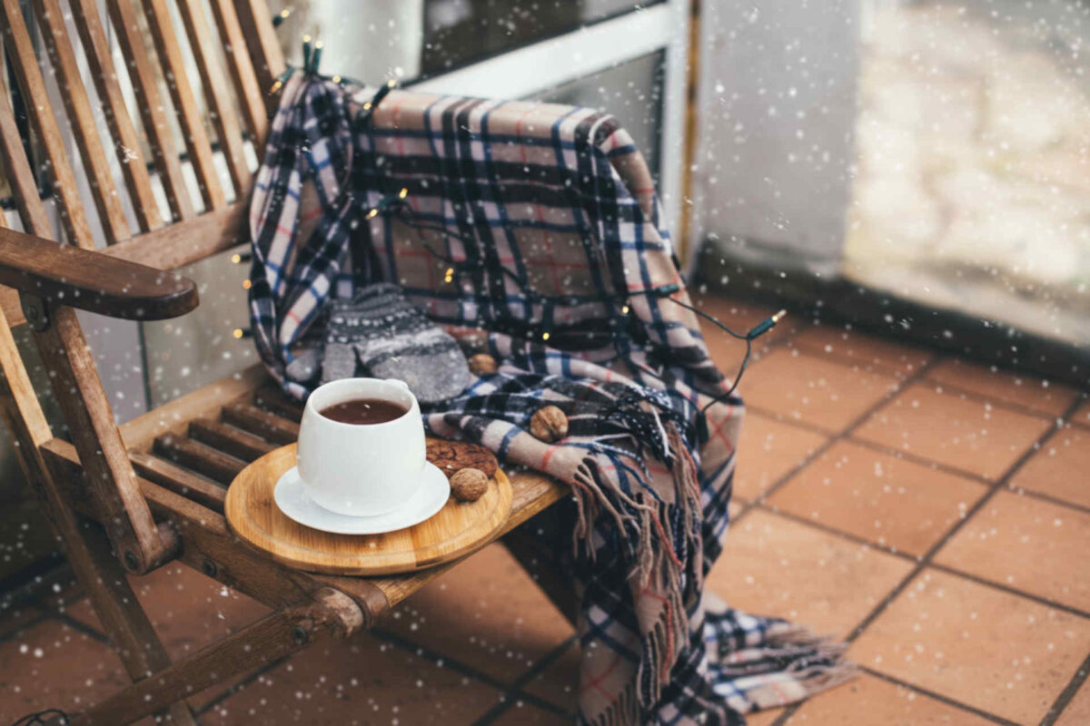 Protezione del cotto esterno in inverno