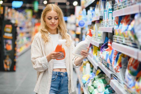 Etichette dei detergenti: cosa evitare per la salute